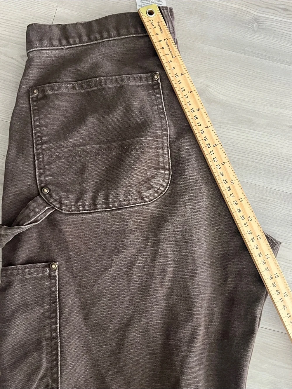 Carhartt 31-30 Brown Carpenter Pants